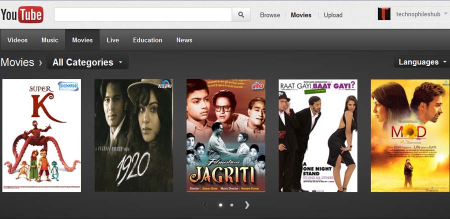 youtube movies youtube movies